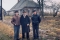 Осень 1997 г. Фоминичи. Кировсике художники А.Зорюков и В.Василенко в гостях у Косенкова