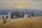 В.ХОВАНСКИЙ. На осенней утренней заре. 1988 г.; орг/м; 37х74