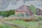 В.ХОВАНСКИЙ. Забвенье. 1993 г.; б.на орг/акв; 24х36