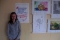 Выставка девятиклассницы Алины Копьёвой открылась в школе №6