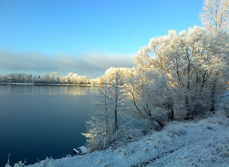 Верхнее озеро в Кирове Калужской области