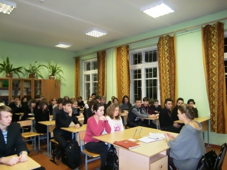 31 января в рамках проекта «Шаги в науку»  состоялась встреча старшеклассников К