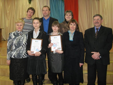Юных журналистов из школы №6 наградила газета «Весть»