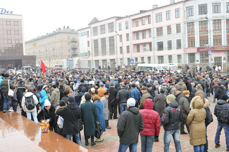 Ближайший к Кирову митинг протеста прошел в Брянске