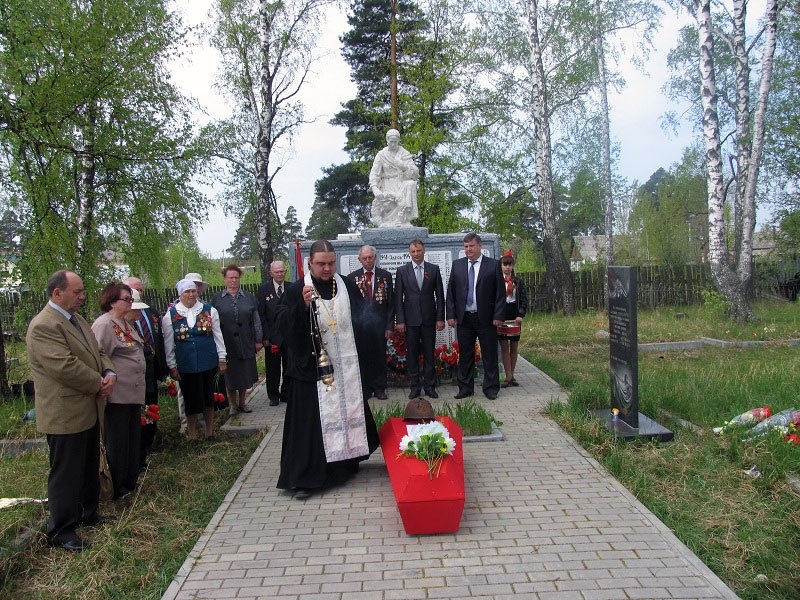 В Кирове перезахоронили 15 погибших бойцов