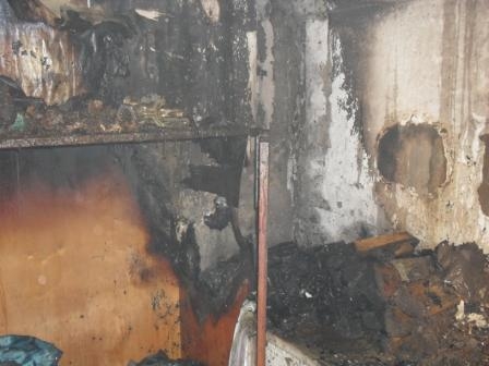 На ул.Лесной сгорела в своем доме женщина
