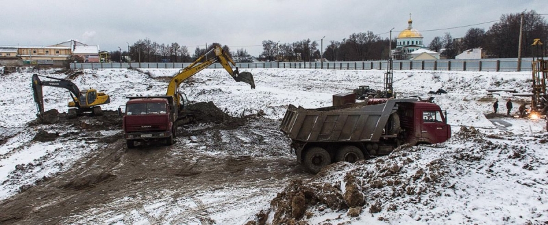 Ход работ на реконструкции Кировского гидроузла