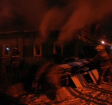 Сгорел дом в Тешевичах. Погибших нет