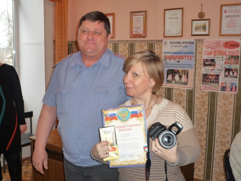 Полиция поблагодарила кировских артистов за помощь в победе