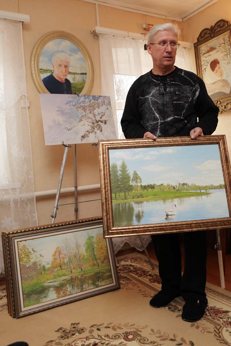 Откуда черпает вдохновение кировский художник Евгений Ермилов