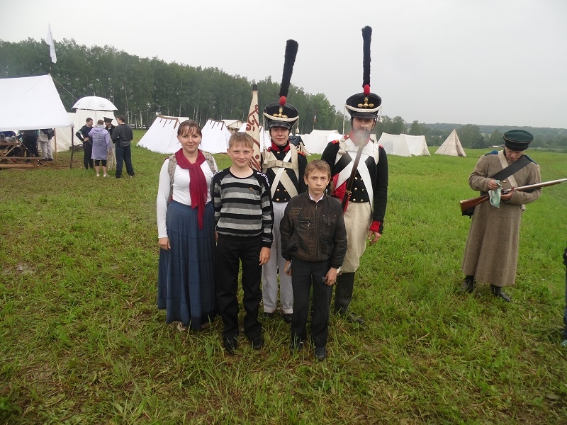 Дети из воскресной школы съездили на Бородинское поле