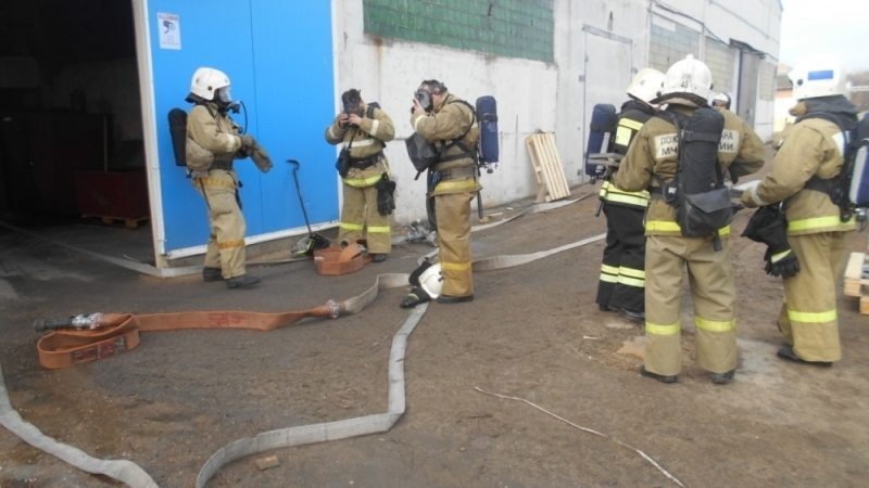 В Кирове прошли противопожарные учения