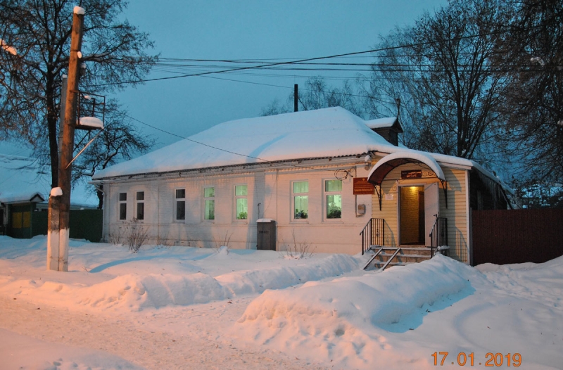 Городская библиотека на Пролетарской.