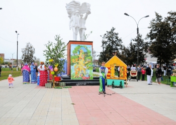 Детский городок развлечений в День города